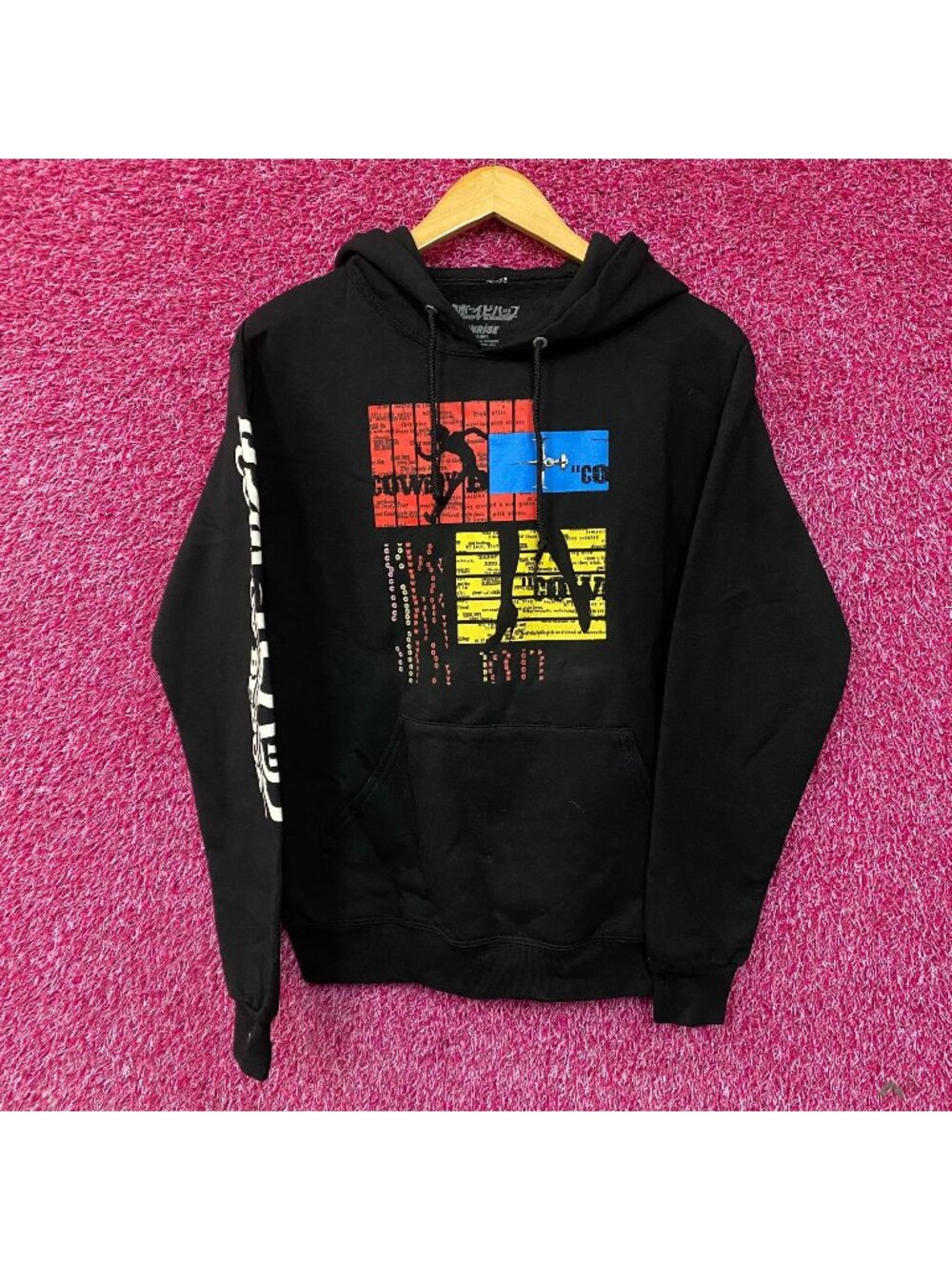 Cowboy Bebop Graphic Design Anime Hoodie Small